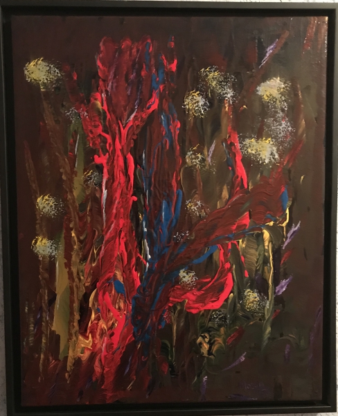 Forest in Red by Mason Cox