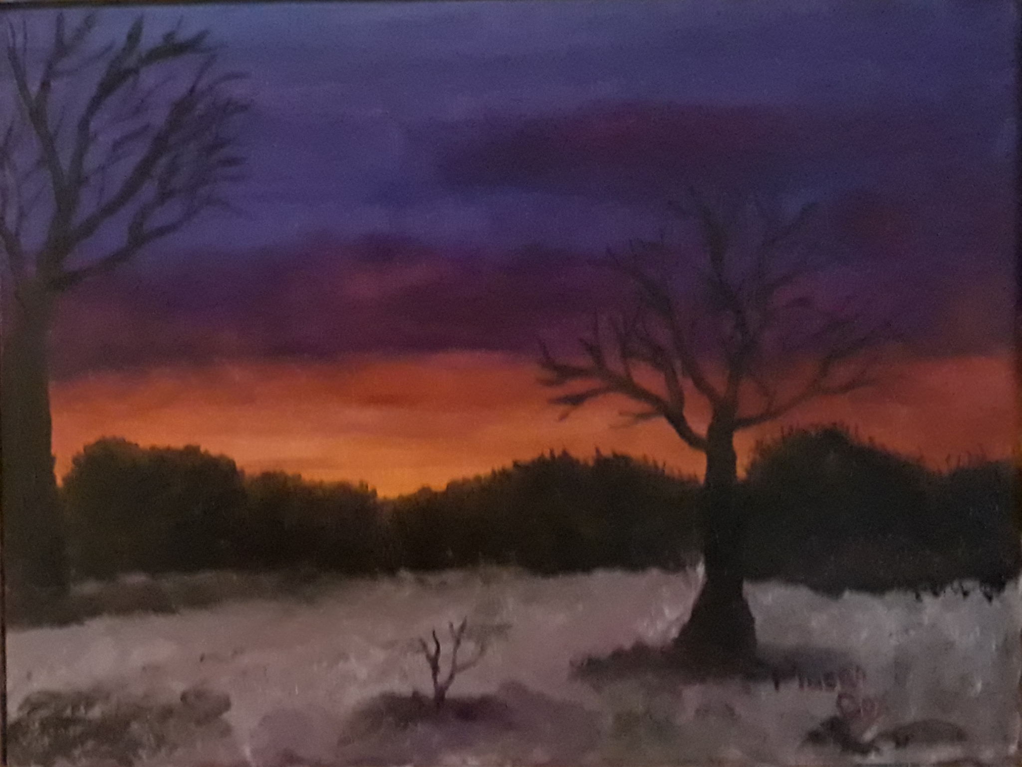 Sunset at the Ranch by Mason Cox