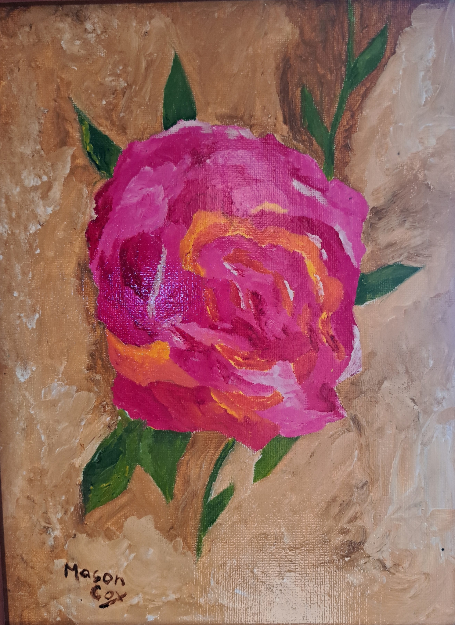 My Pink Rose by Mason Cox