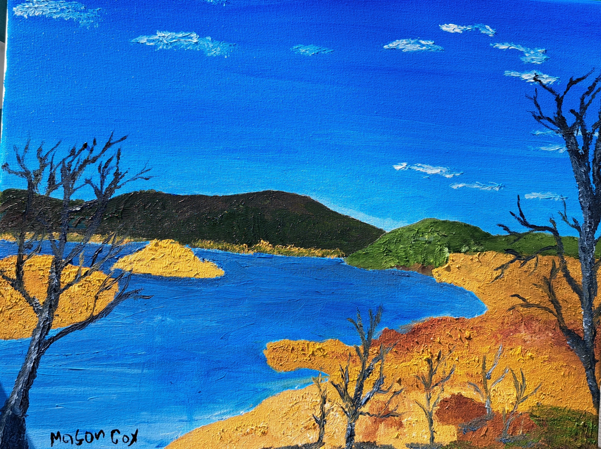 Mineral Wells lake by Mason Cox